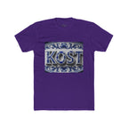 KOSTI Blue Ornamental Graphic T-Shirt
