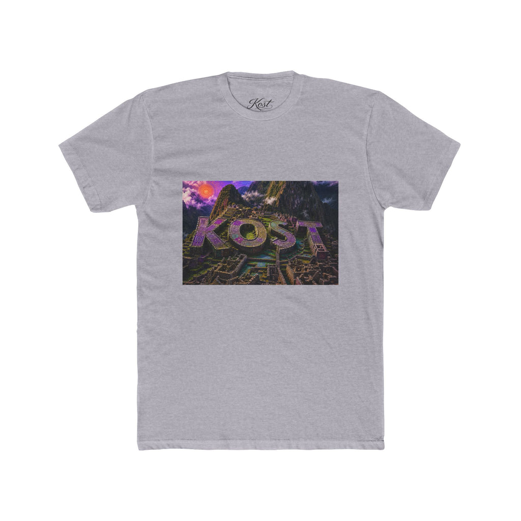 KOST Retro Vaporwave Graphic Tee — 80s Neon Cityscape Shirt