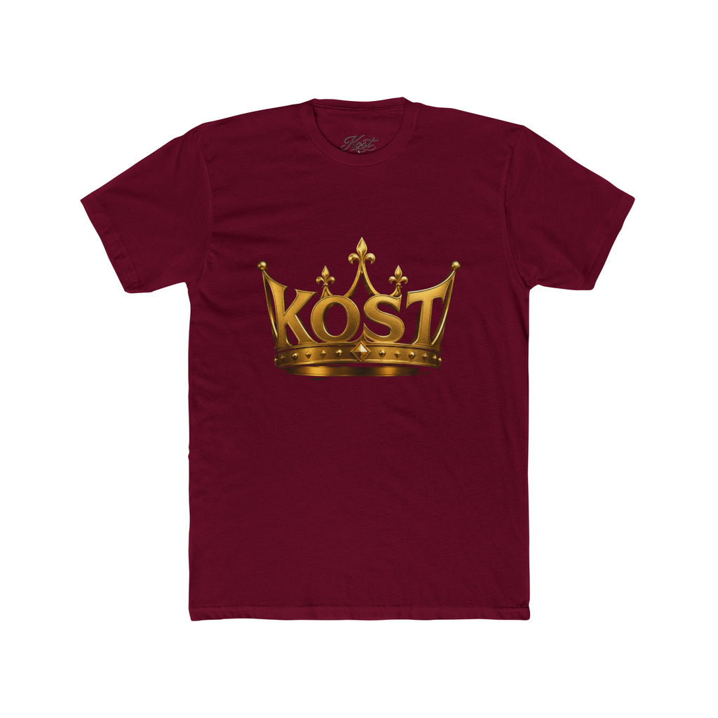 KOST Crown Graphic Tee — Gold Crown Logo T‑Shirt
