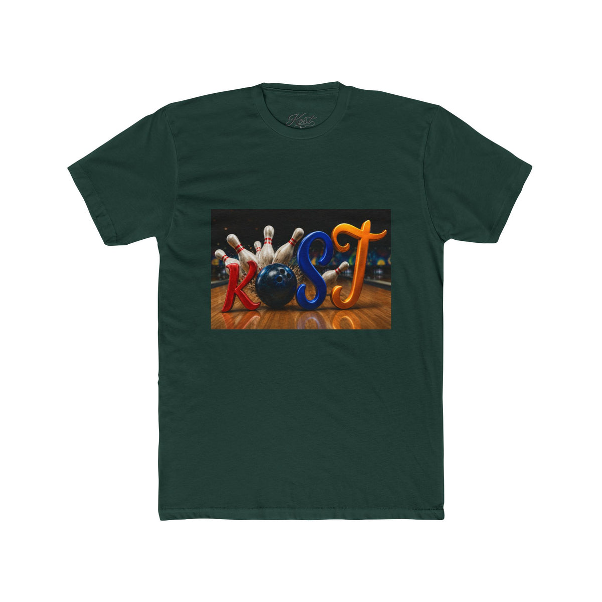 Bowling KST Logo Tee — Retro Alley Graphic T-Shirt