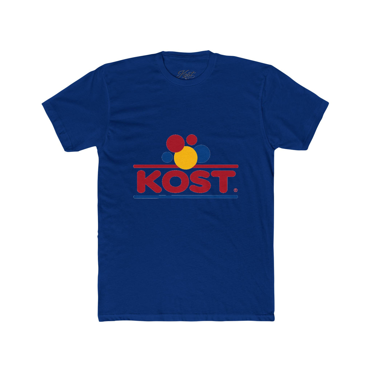 KOST Colorful Logo Cotton Crew T-Shirt