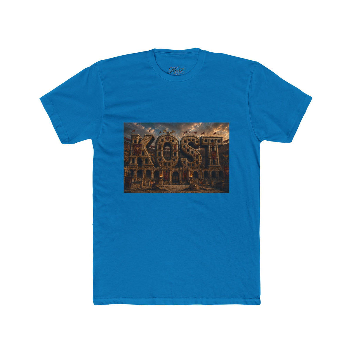 KOST Vintage Neon Sign Tee — Retro Urban Nightlife Graphic T-Shirt