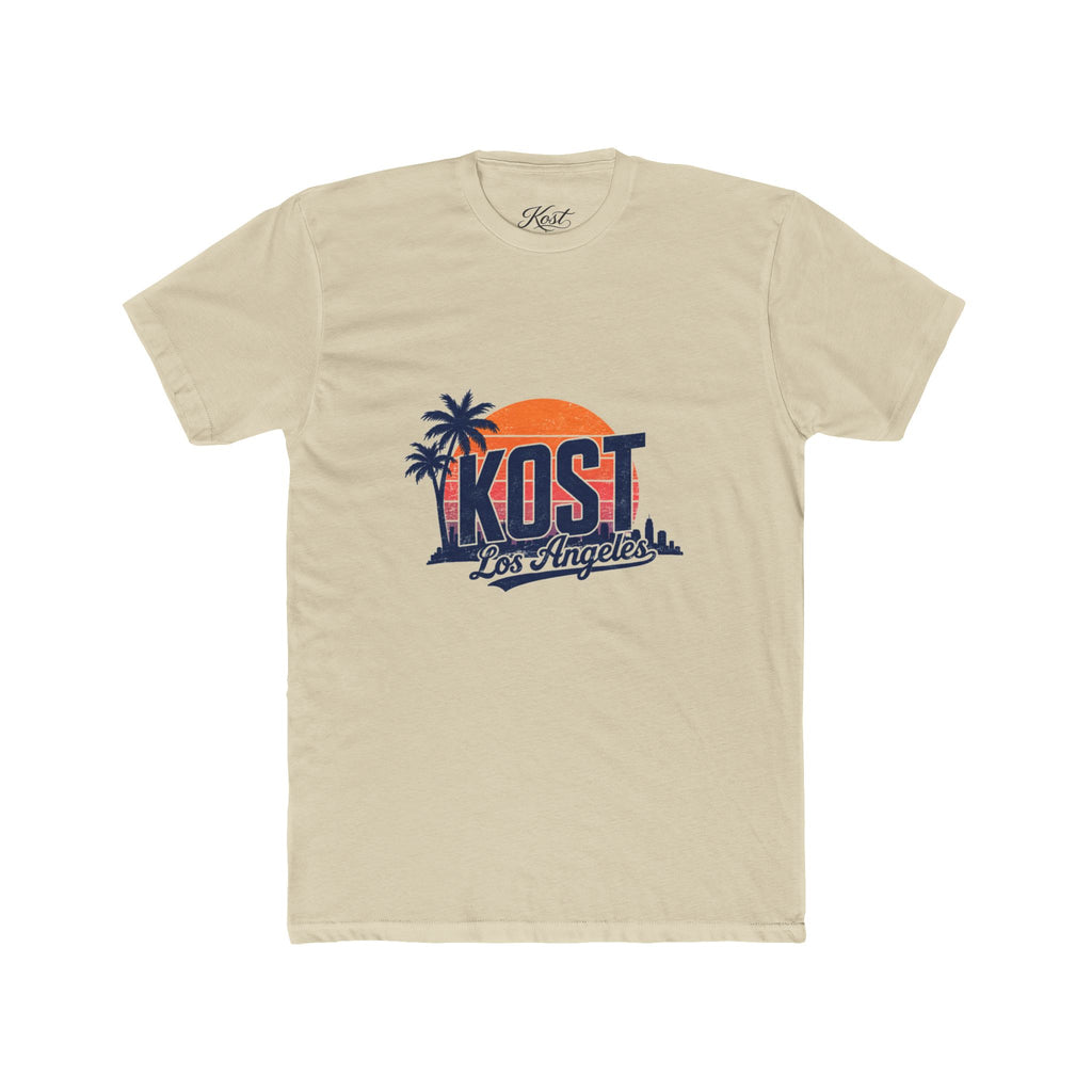 Los Angeles Sunset Tee — KOST Palm Tree Graphic