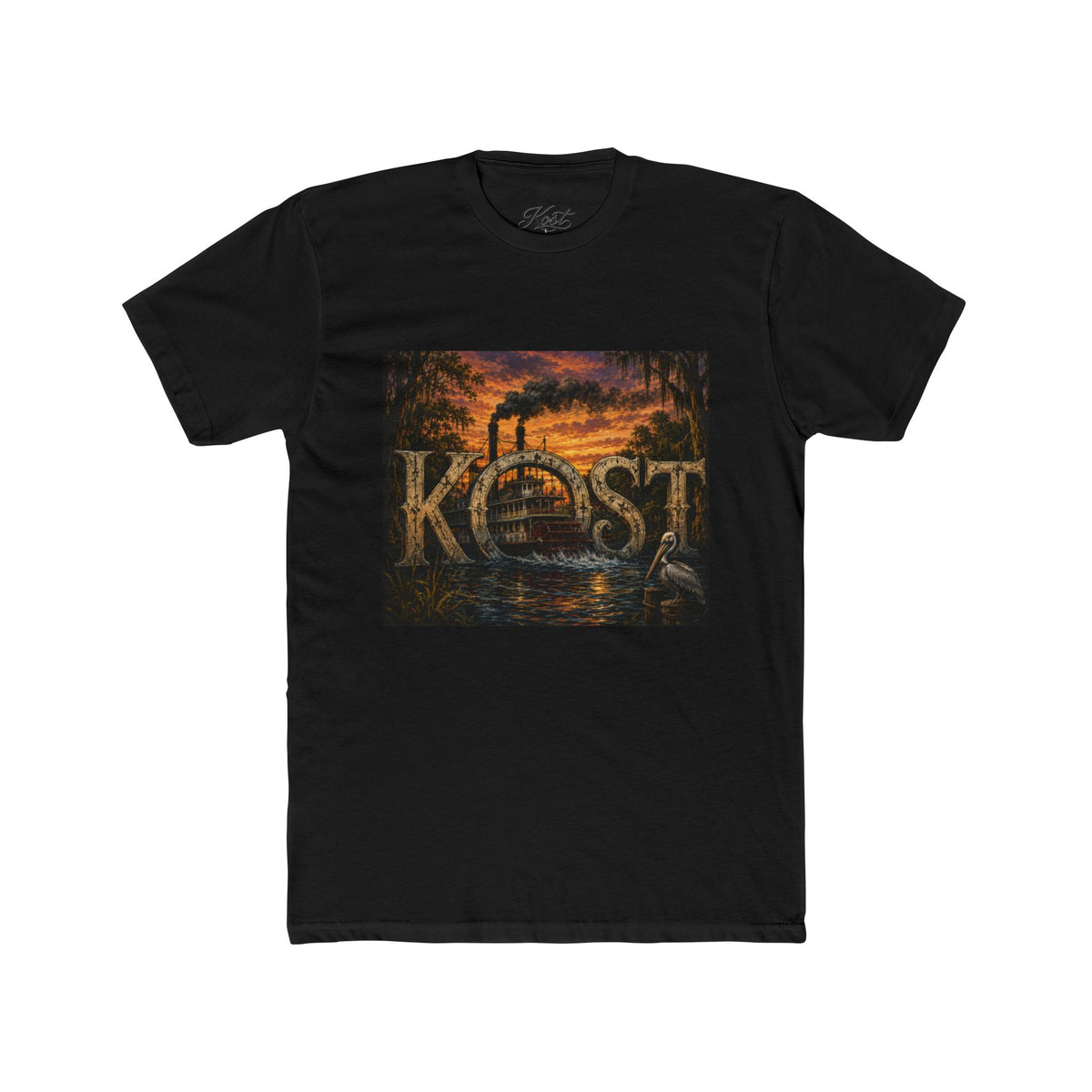 Köst Sunset Steam Tee — Vintage Riverboat Graphic T-Shirt