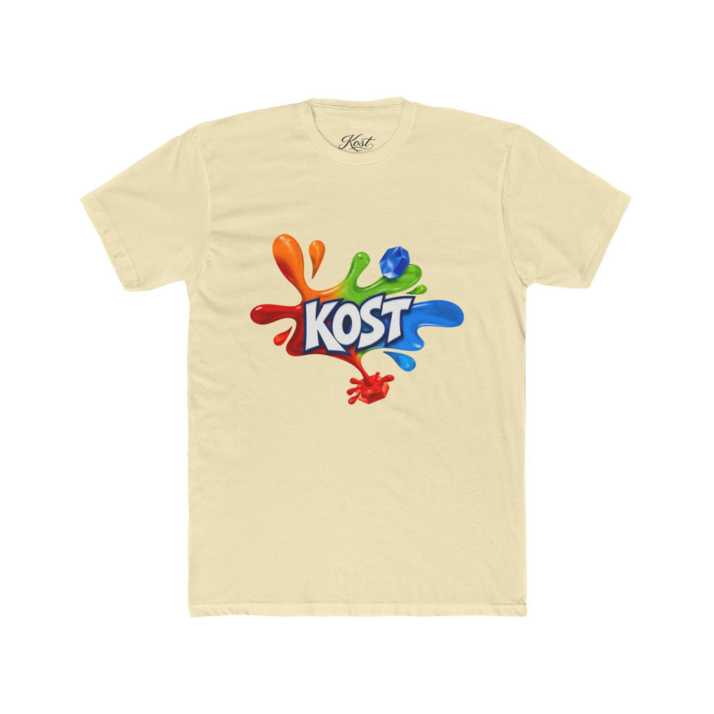 KOST Color Splash Tee — Vibrant Graphic Crewneck
