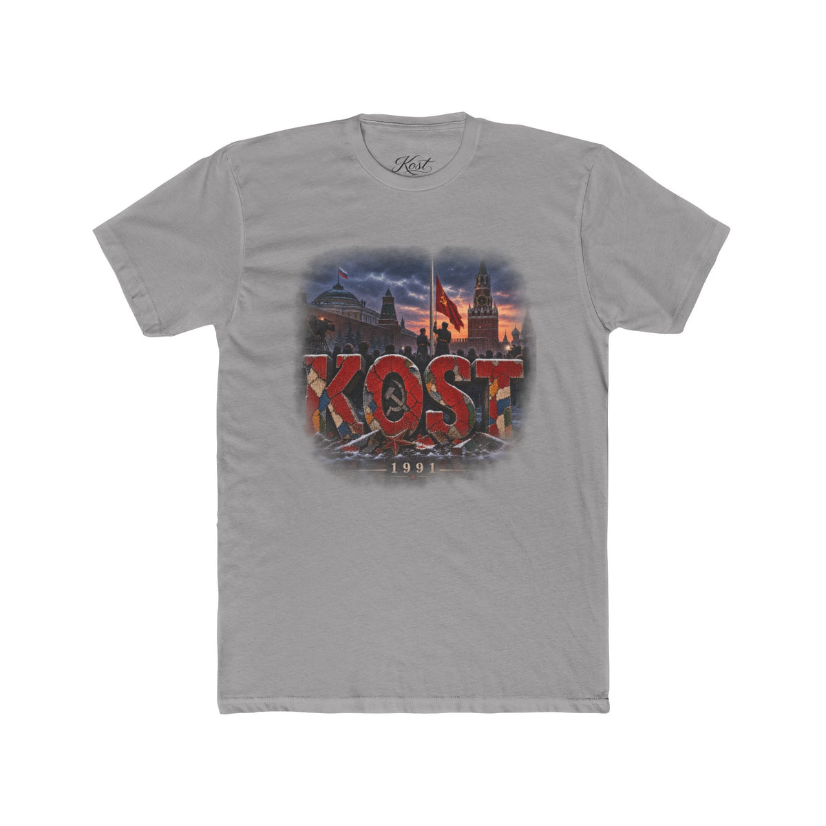 KOST Band Skyline Tee — Vintage Tour Shirt with Cityscape Graphic