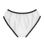 Women's Briefs – White K9E Logo Lingerie