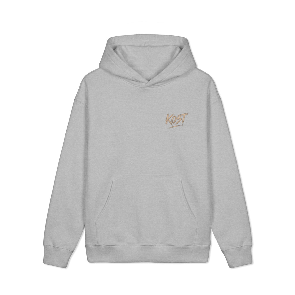 KOST Script Logo Hoodie — Brushed Streetwear Pullover