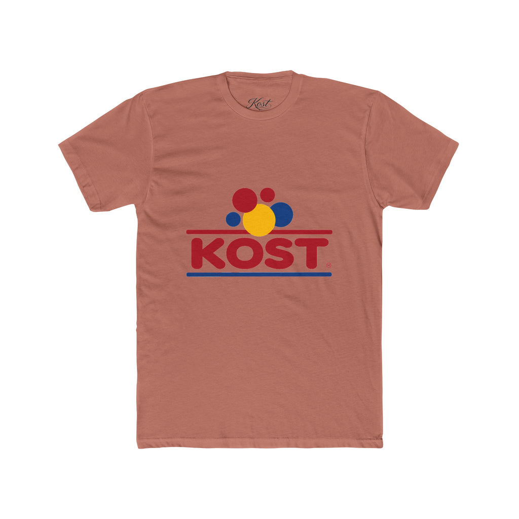 KOST Colorful Logo Cotton Crew T-Shirt
