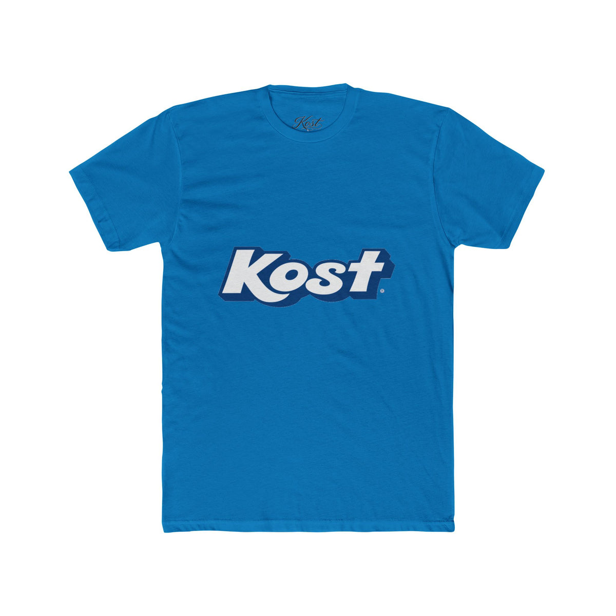 Kost Retro Logo Tee — Vintage Script Graphic T-Shirt