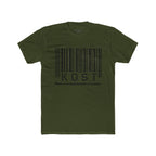 KOST Barcode Graphic Tee — Distressed Industrial Streetwear T‑Shirt