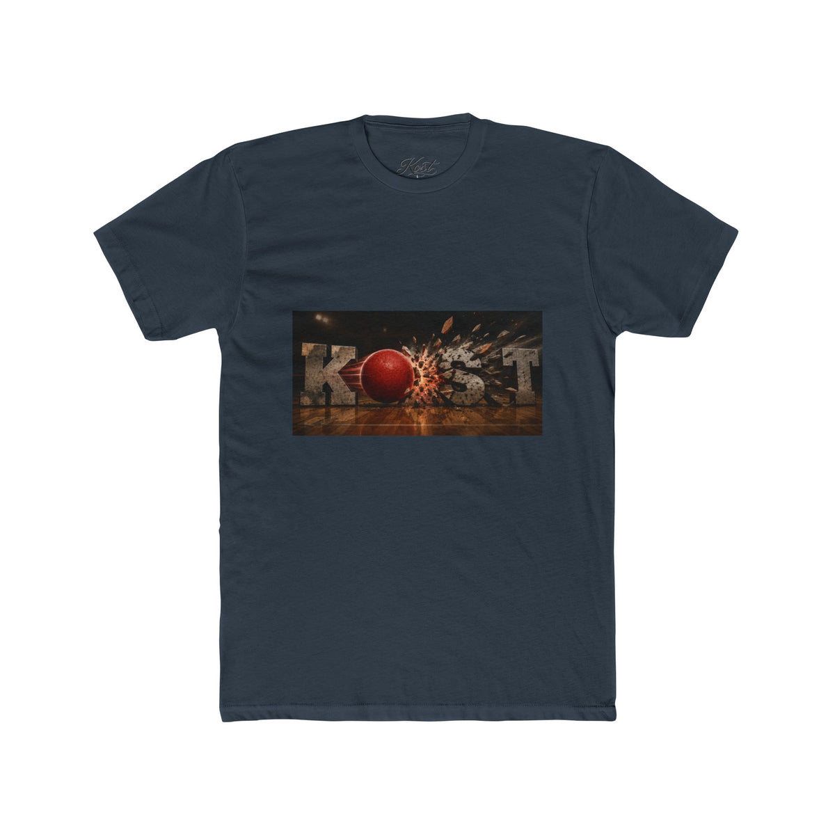Bowling Strike Graphic Tee — "Kiss It" Pinball-Style Bowling Design