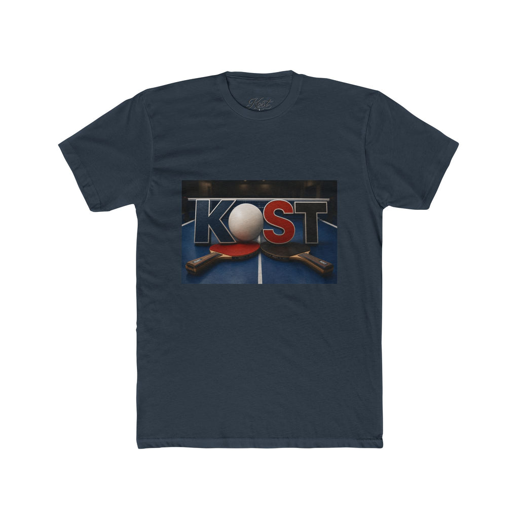 Table Tennis Crew Tee — KOST Paddle & Ball Graphic