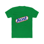 Kost Logo Tee — Retro Red & Blue Script T‑Shirt
