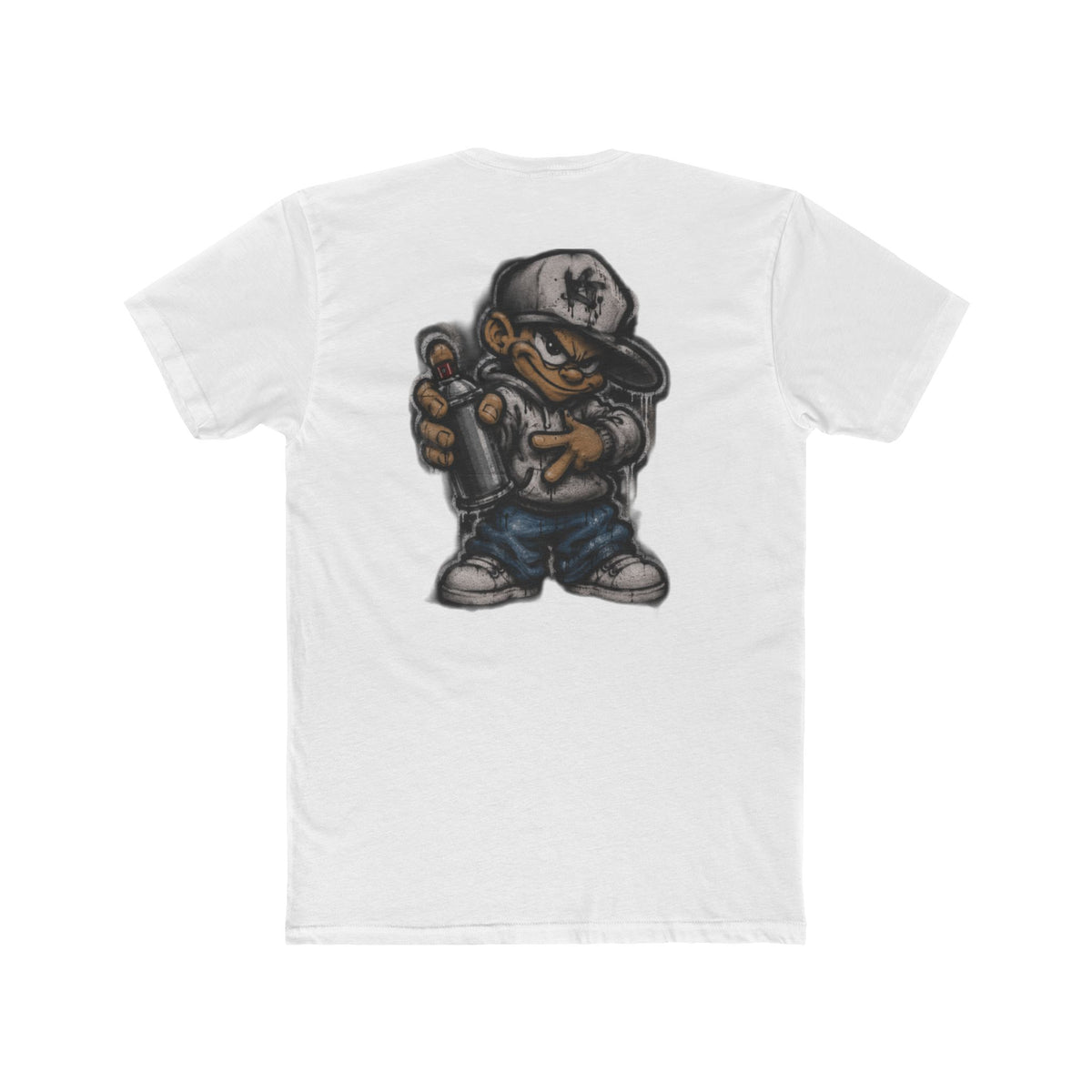 Crew Tee — KOST Graffiti Logo & Urban Character Streetwear