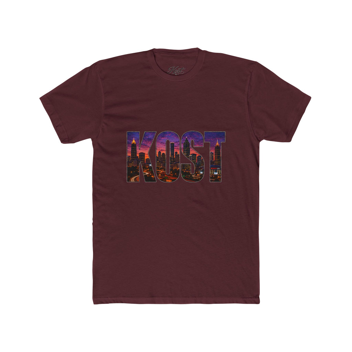 KOST Cityscape Graphic Tee — Urban Skyline Letters T-Shirt