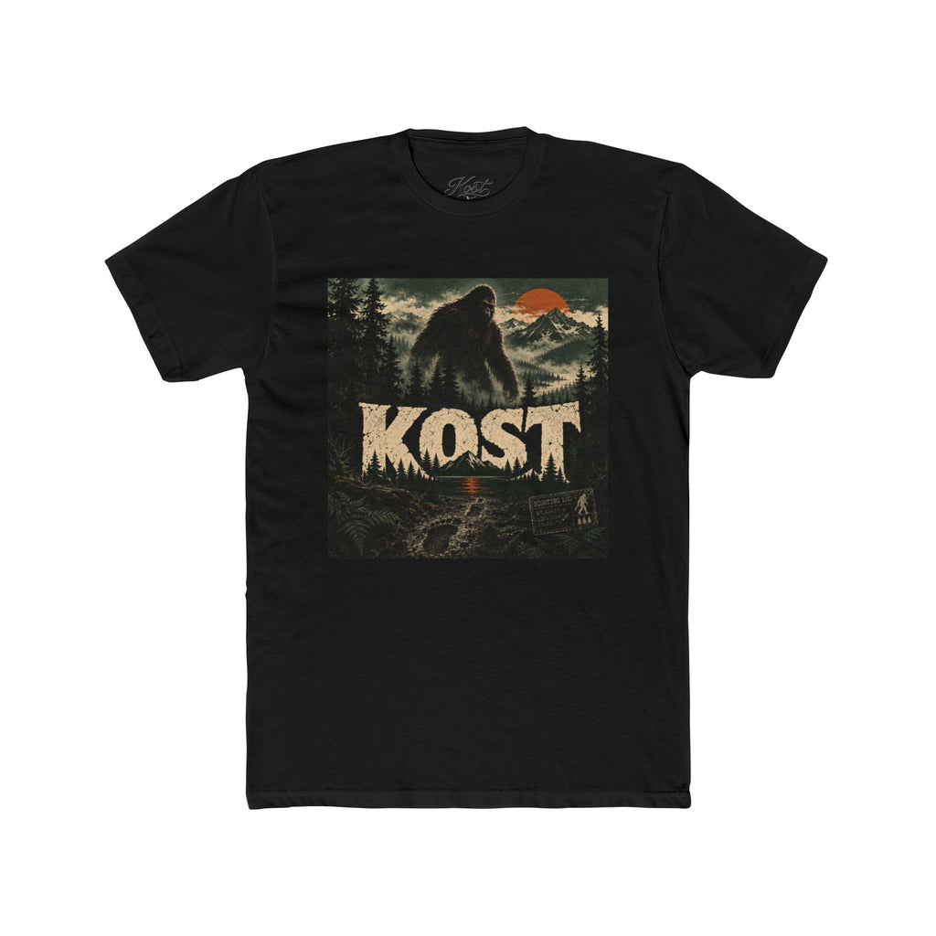 KOST Bigfoot Forest Tee — Retro Sasquatch Graphic T-Shirt