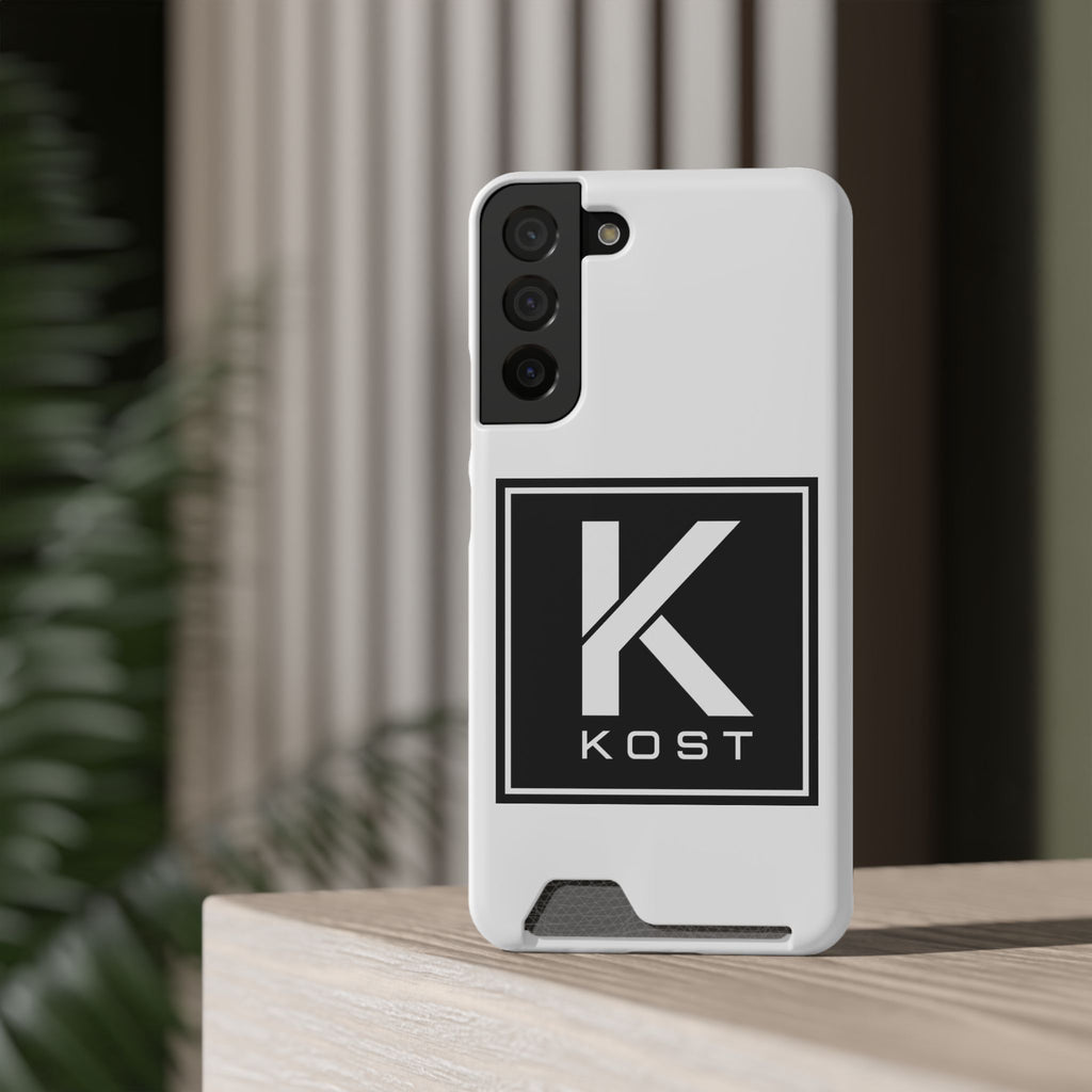 KOST Logo Phone Case with Card Holder