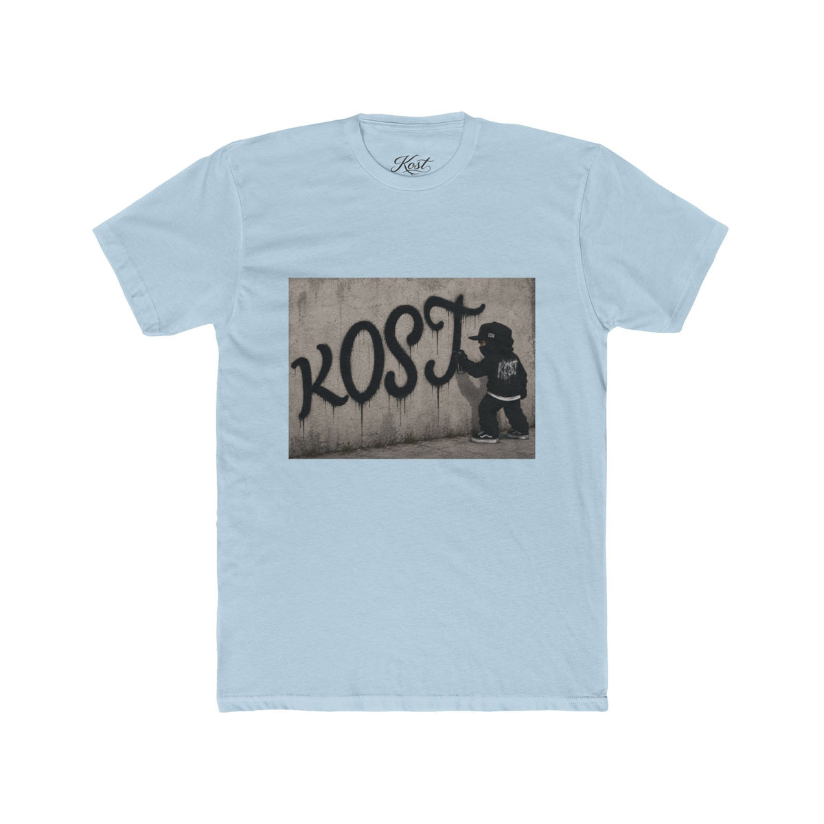 Graffiti Kid 'KOST' Tee — Urban Street Photo Graphic T-Shirt