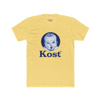 Retro Baby Face Tee — "Kost" Vintage Logo Cotton T-Shirt