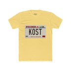 Wisconsin License Plate 'KOST' T‑Shirt — Retro America’s Dairyland Tee