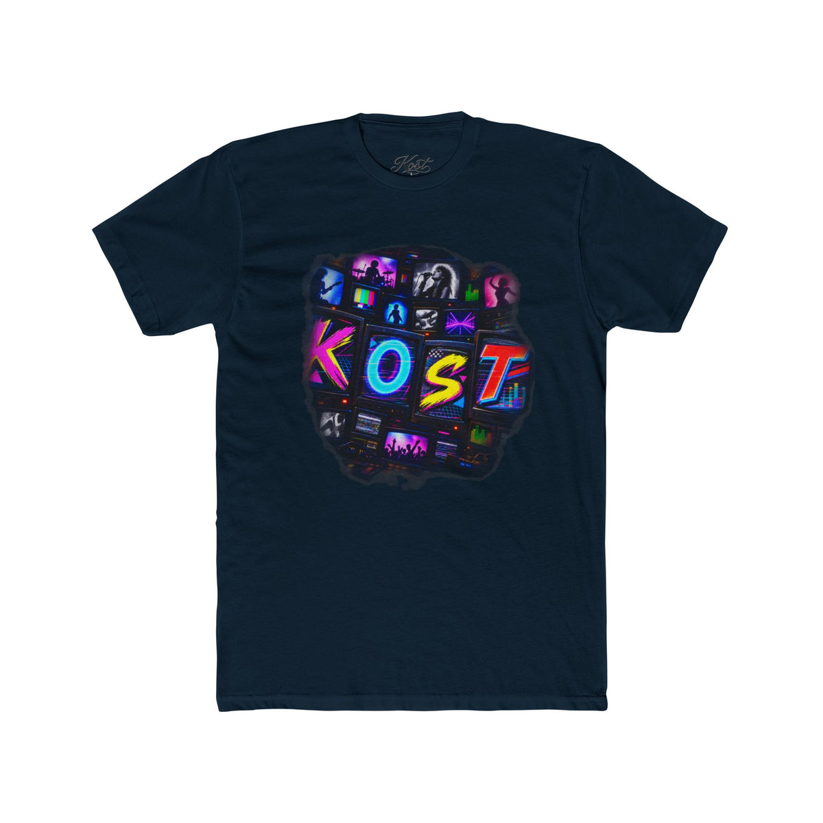 KOSTI Colorful Abstract Graphic T-Shirt