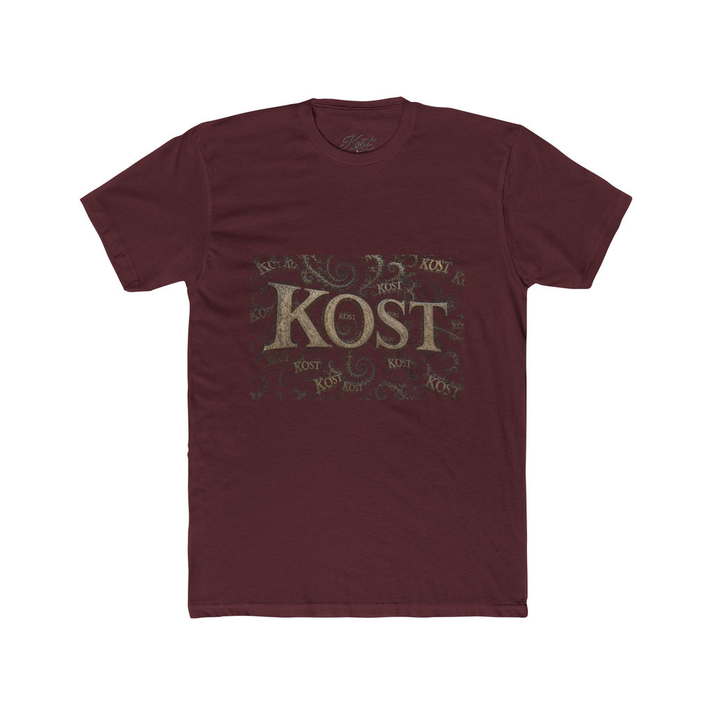 Kost Paisley Logo Tee — Vintage-Inspired Graphic T-Shirt