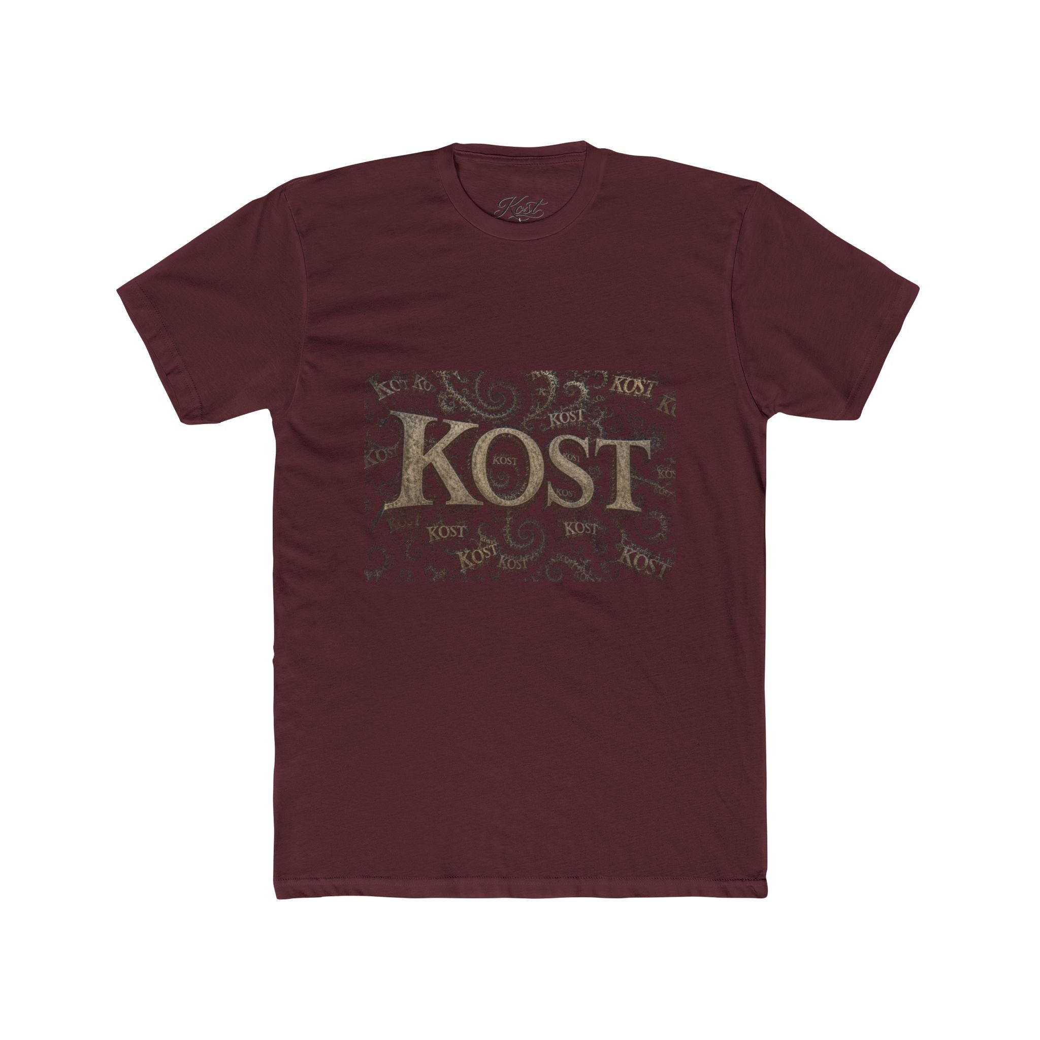 Kost Paisley Logo Tee — Vintage-Inspired Graphic T-Shirt