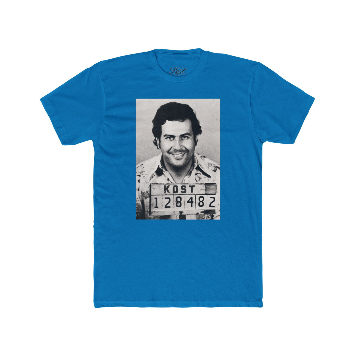 Graphic Crew Tee with Vintage Mugshot Photo