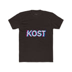 KOST Glitch Graphic Tee — Retro Vaporwave Logo T-Shirt