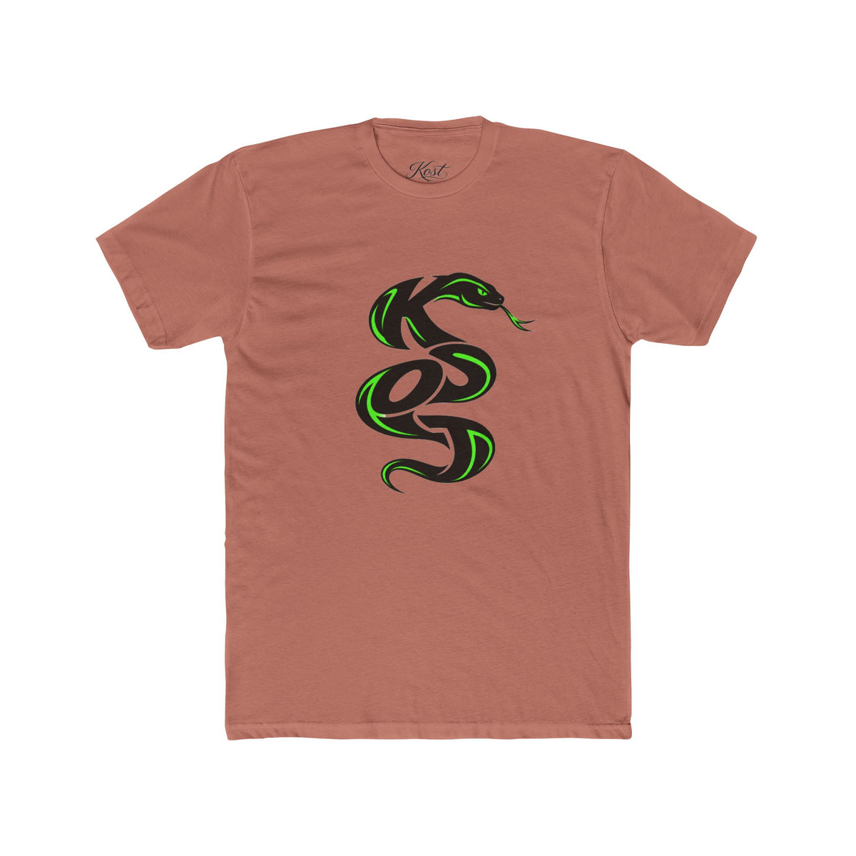 Green Serpent Graphic T-Shirt