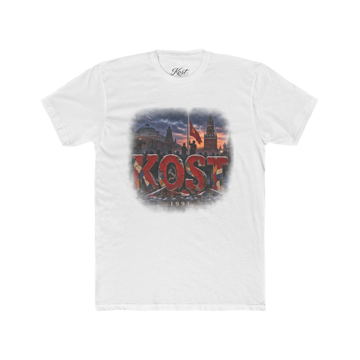 KOST Band Skyline Tee — Vintage Tour Shirt with Cityscape Graphic