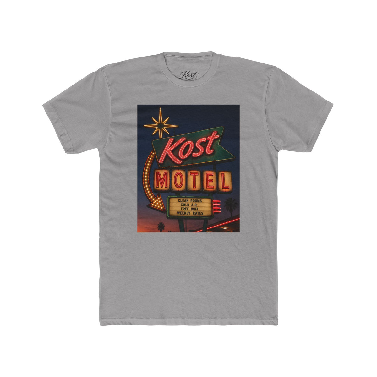 Kost Motel Vintage Roadside Sign Graphic T-Shirt