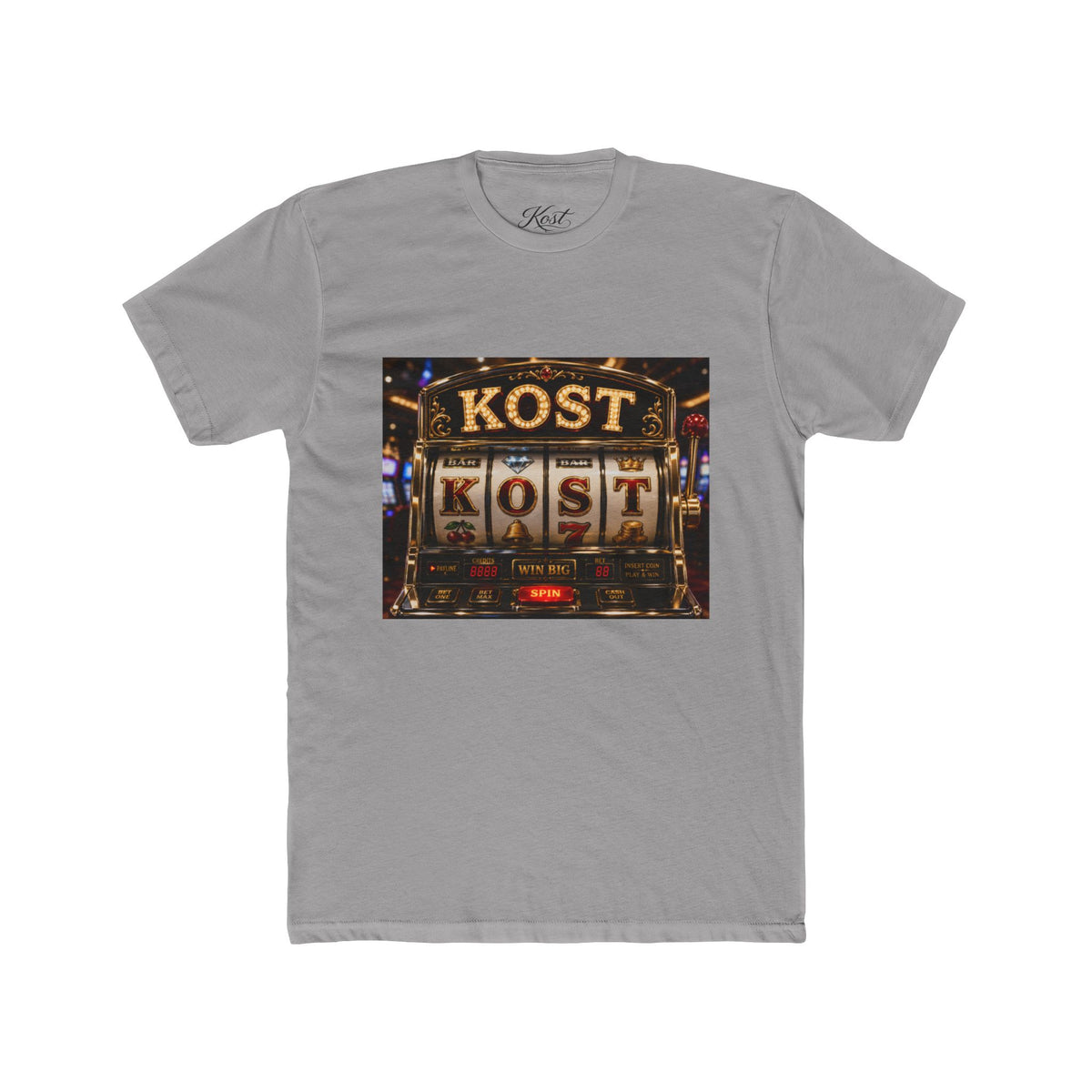KOST Slot Machine Graphic Tee — Casino Retro Vintage Vegas Shirt