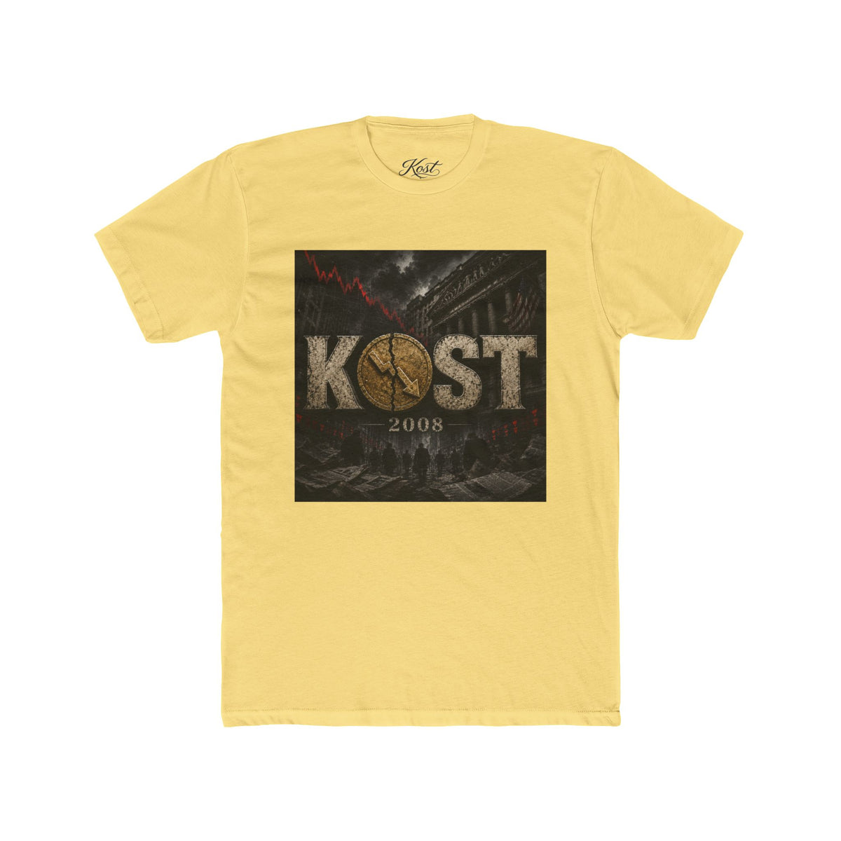 KOST 2008 Graphic Tee — Urban Vintage Basketball Logo T‑Shirt