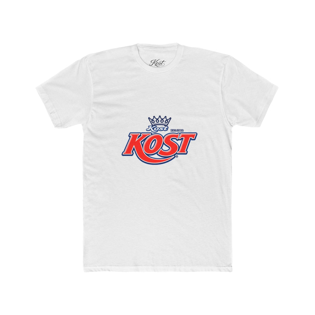 KOST Retro Logo Tee — Classic Crowned Graphic Cotton T-Shirt