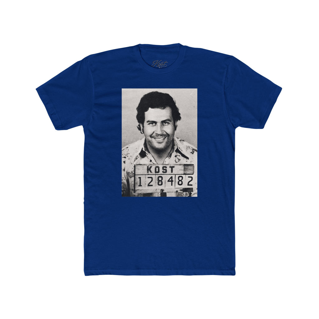 Graphic Crew Tee with Vintage Mugshot Photo