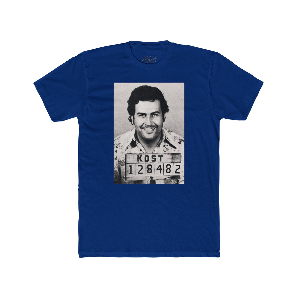 Graphic Crew Tee with Vintage Mugshot Photo