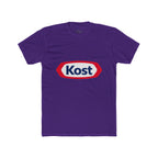 Kost Logo T-Shirt — Retro Red & Blue Graphic Crew Tee