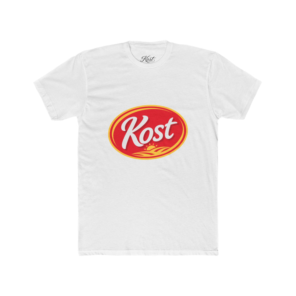 Kost Retro Logo T‑Shirt — Vintage Red Oval Graphic Tee