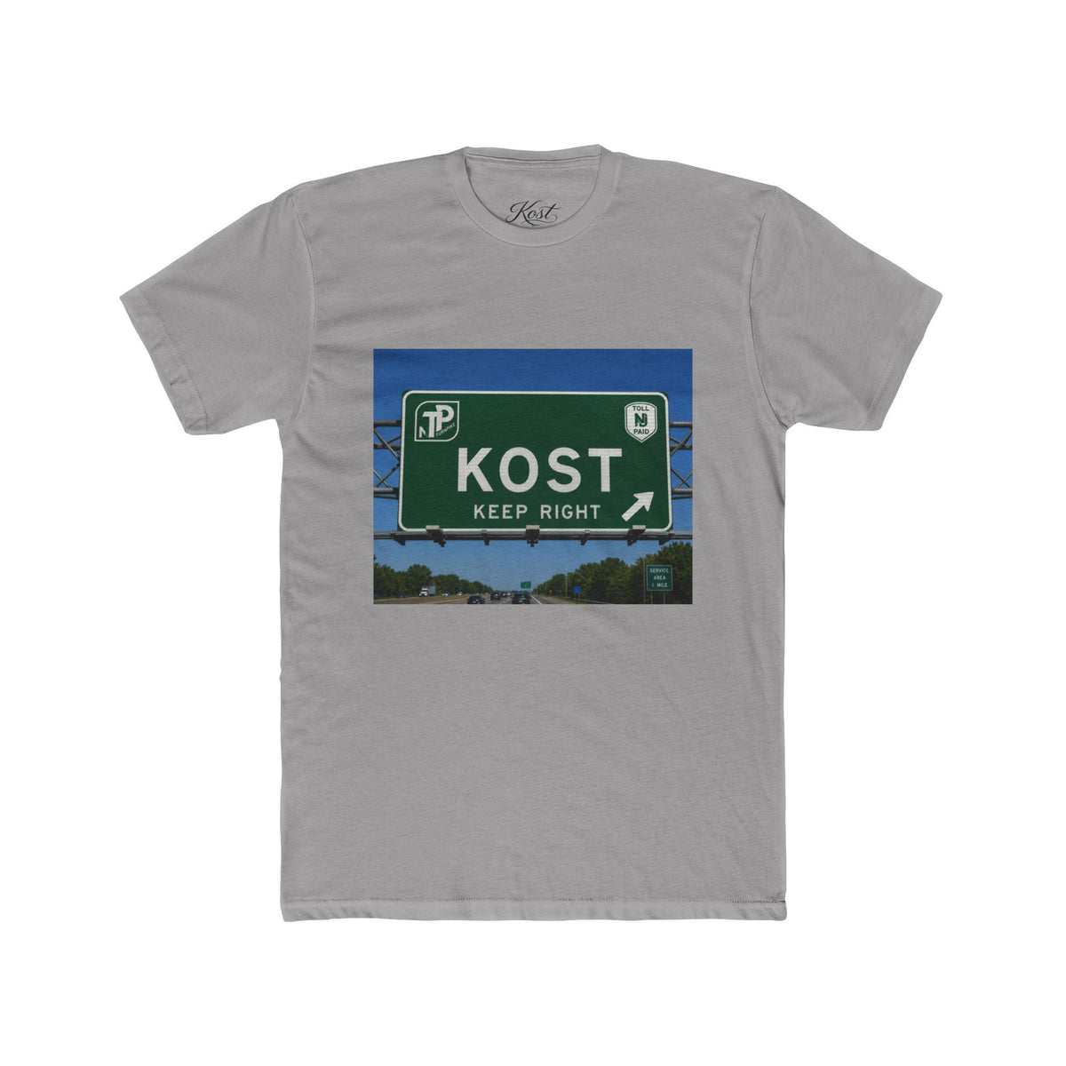 KOST Keep Right Road Sign T-Shirt