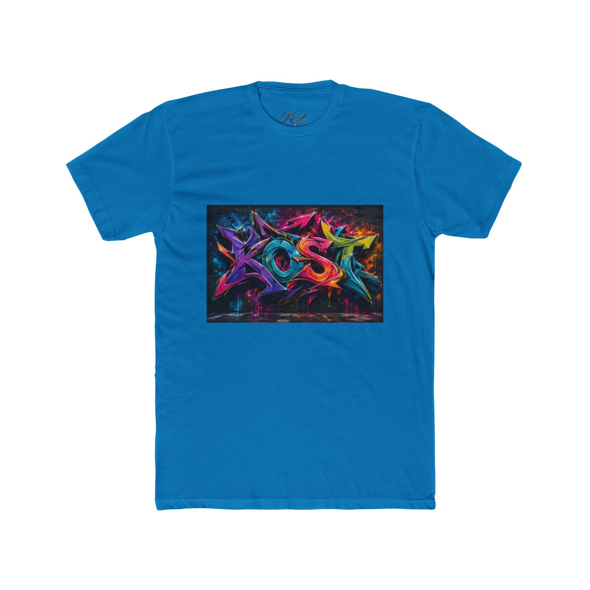 Abstract Neon Graffiti Tee