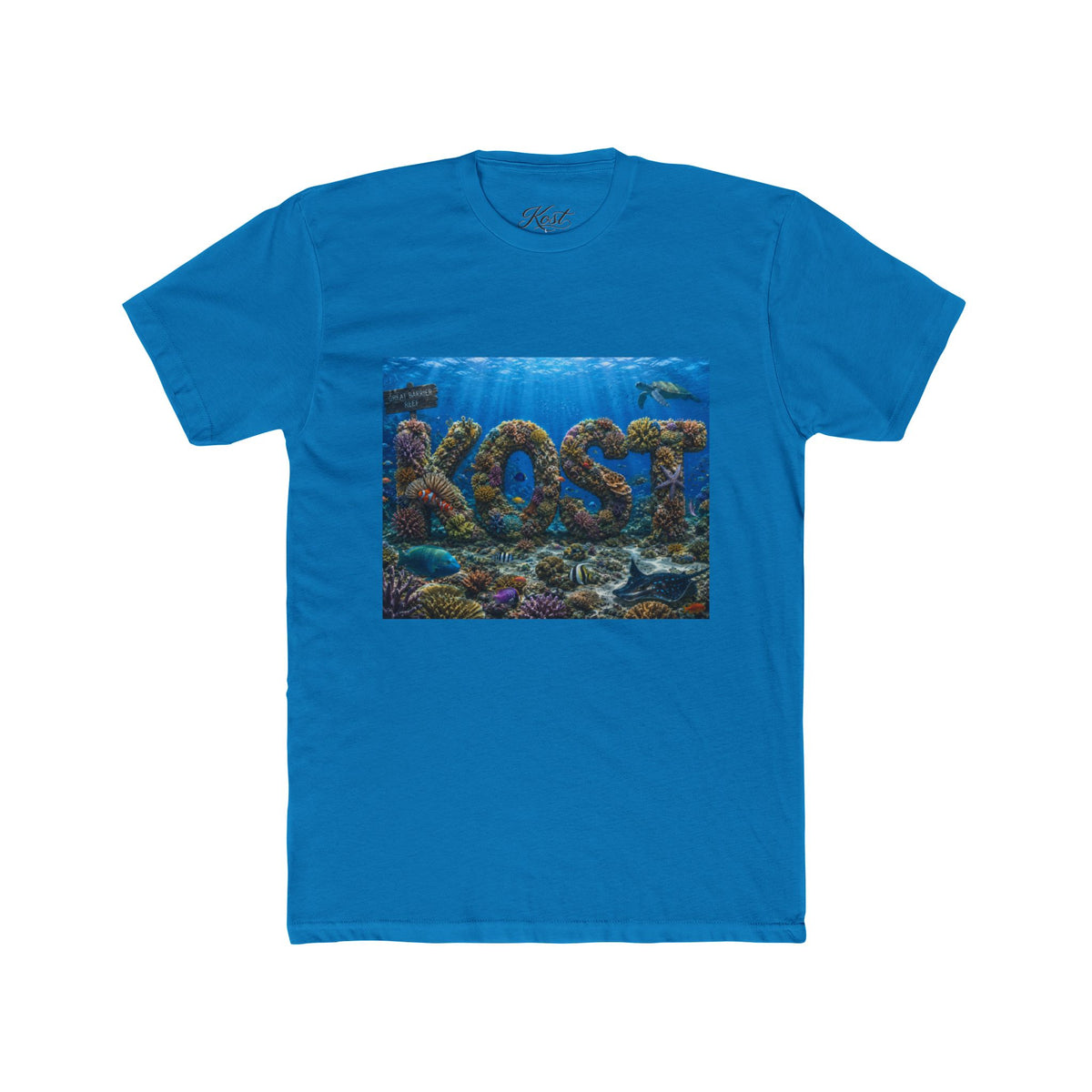 KOST Coral Reef T‑Shirt — Ocean Marine Life Graphic Tee