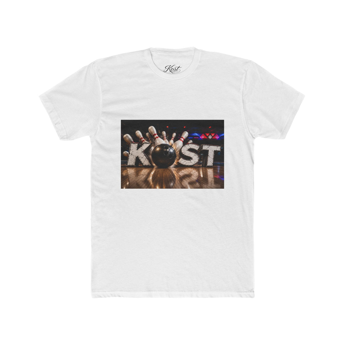 KØST Bowling Alley Tee — Retro Pin & Ball Graphic T-Shirt