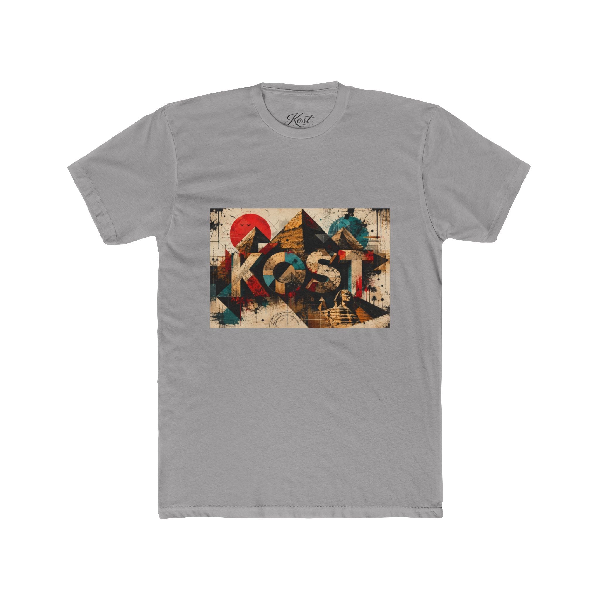 Retro Geometric 'Kost' Graphic Tee
