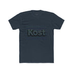 Kost Embroidered Logo Tee — Minimalist Cotton Crew T‑Shirt