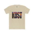 KOST Cityscape Tee — Sunset Photo Lettering Graphic T‑Shirt
