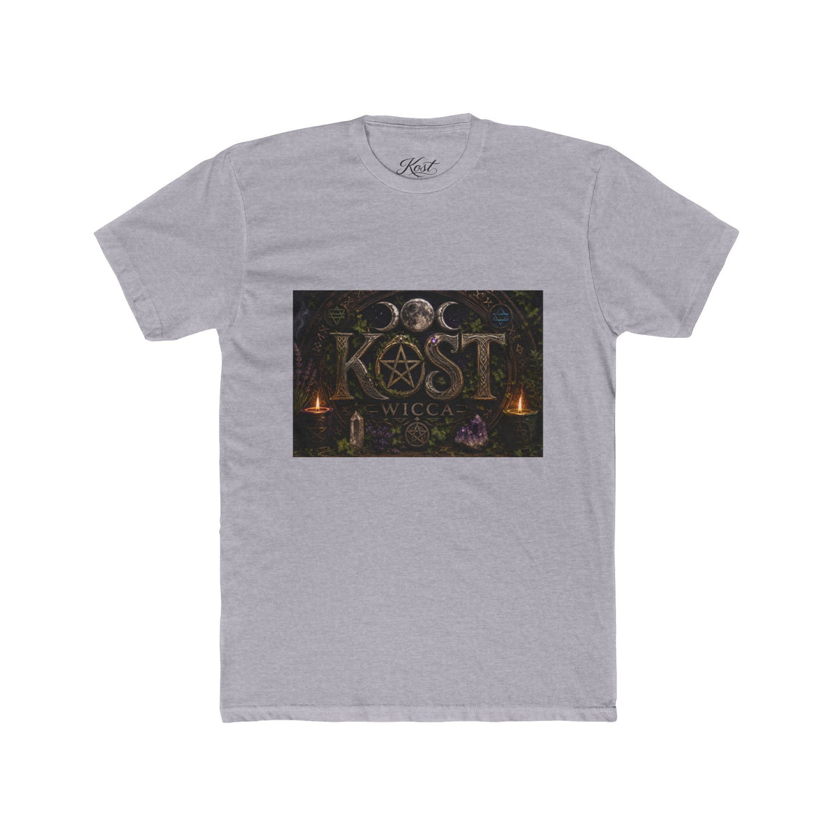 Wiccan KØST Moon Phases Graphic Tee — Pagan Witchcraft T-Shirt