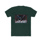 Retro Hockey Rink Graphic Tee — 'KO' Puck Design