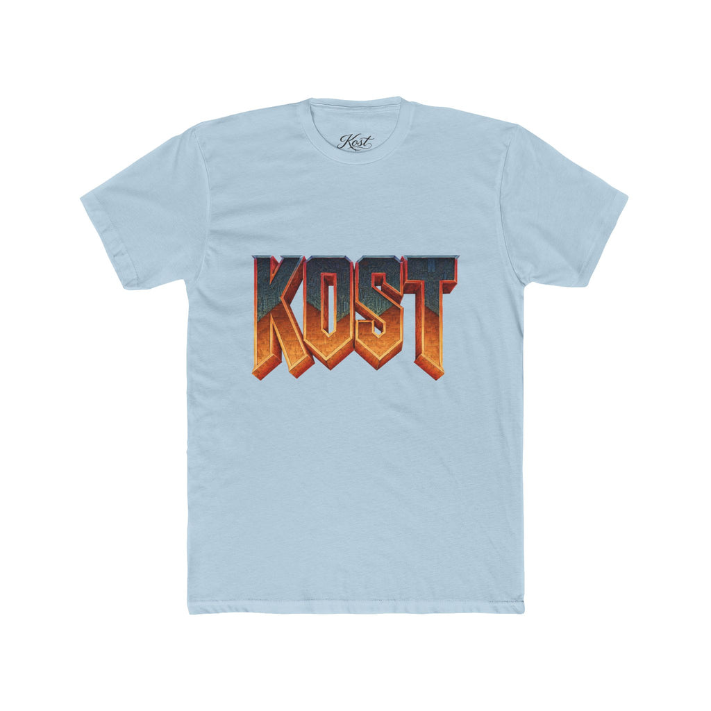KOST Retro 3D Graphic Tee — Vintage Rock Band Style Unisex T‑Shirt